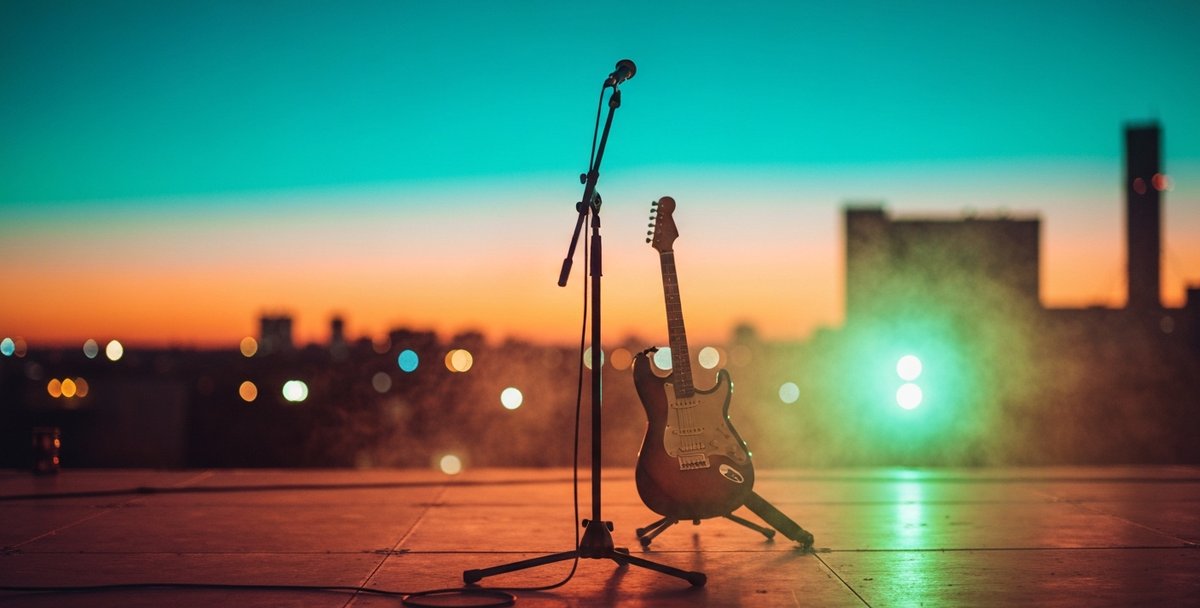 A vibrant live seggae concert in Mauritius